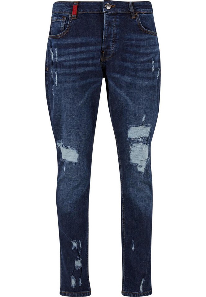 2Y Studios Bequeme Jeans 2Y Studios 2Y MIGUEL RIPPED SLIM FIT JEANS von 2Y Studios