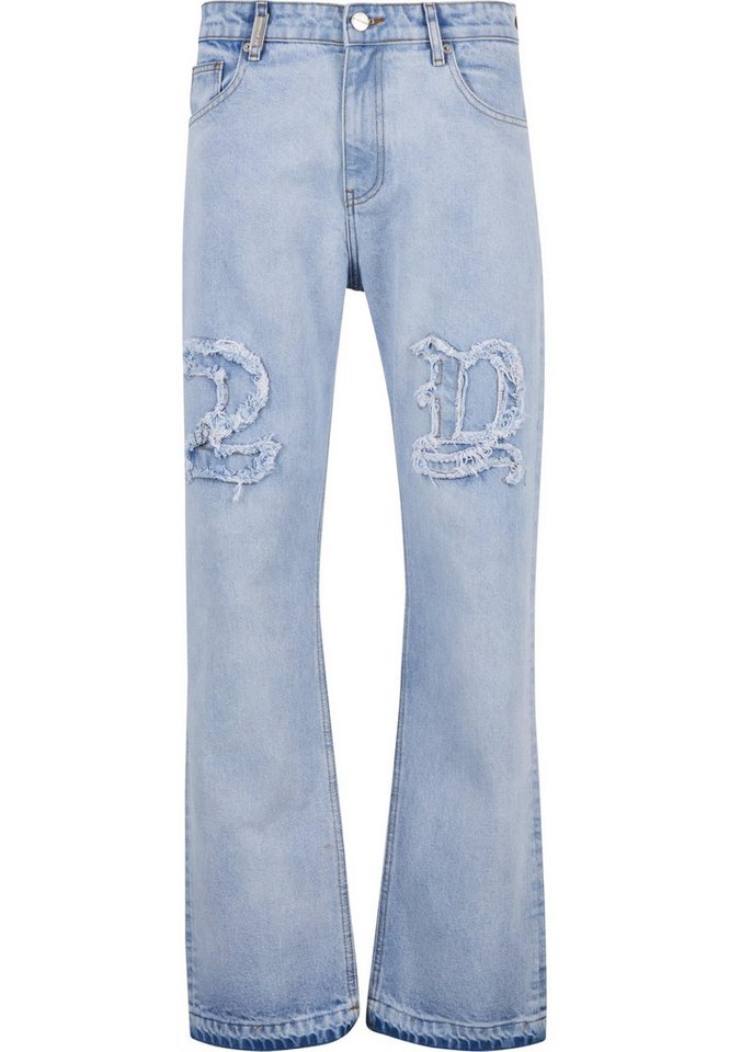2Y Studios Bequeme Jeans 2Y Studios Durga Logo Straight Jeans von 2Y Studios