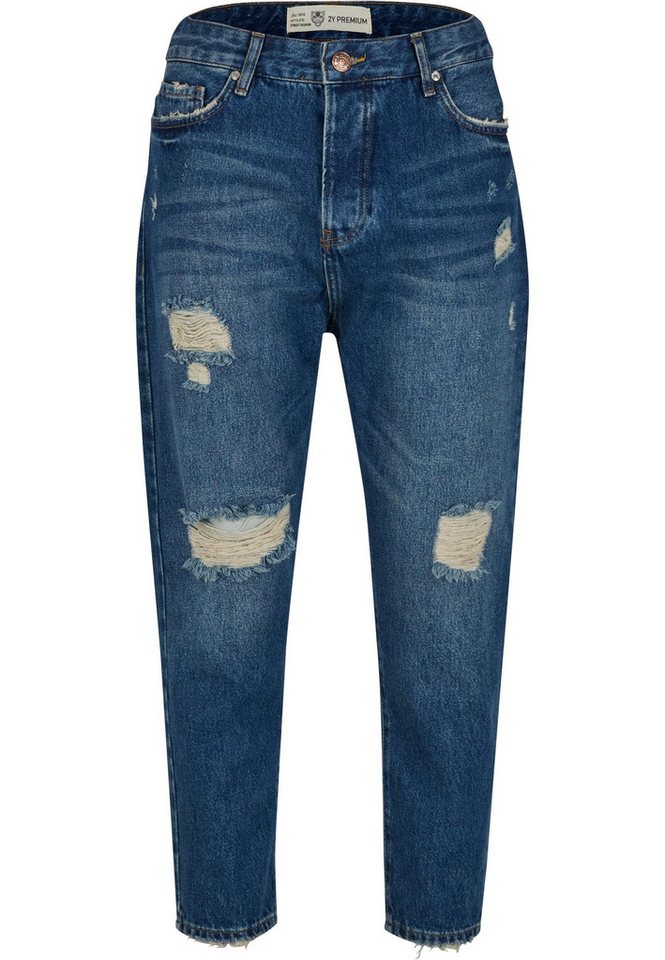 2Y Studios Bequeme Jeans 2Y Studios Herren 2Y Destroyed Relaxed Denim von 2Y Studios