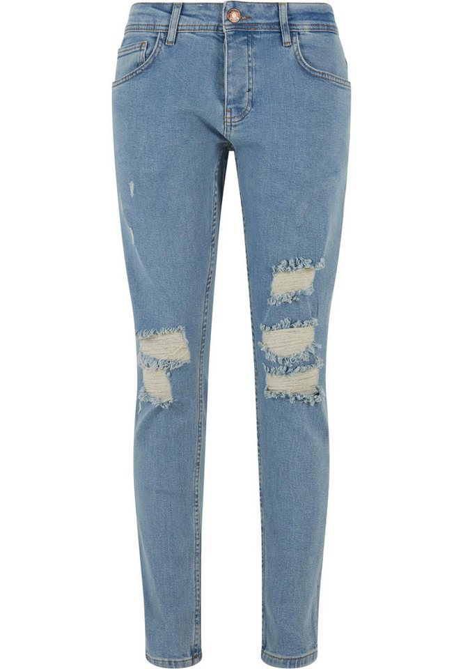 2Y Studios Bequeme Jeans 2Y Studios Herren 2Y Destroyed Skinny Denim von 2Y Studios