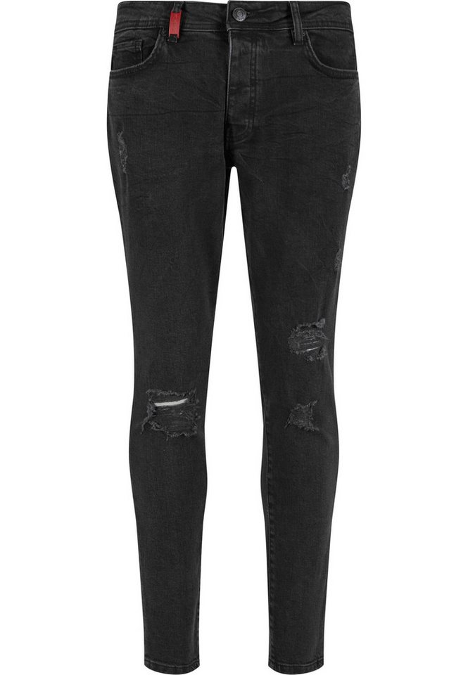 2Y Studios Bequeme Jeans 2Y Studios Herren 2Y Destroyed Slim Fit Denim (1-tlg) von 2Y Studios