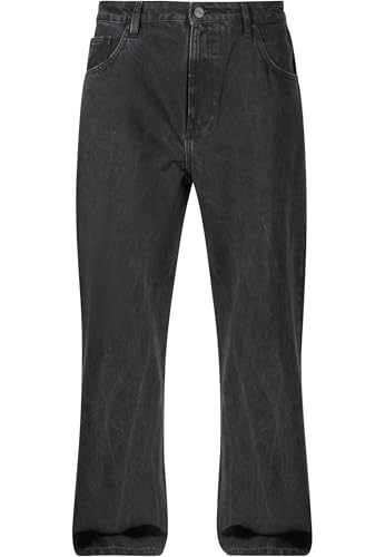 2Y Studios Herren Baggy Jeans Adrik Basic Washed Black (DE/NL/SE/PL, Numerisch, 38, Regular, Regular, Washed Black) von 2Y Studios