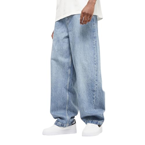 2Y Studios Herren Wide Baggy Jeans Eren Basic Light Blue 36 von 2Y Studios
