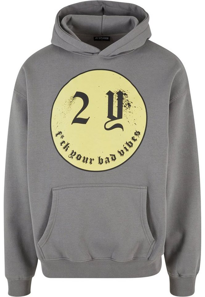 2Y Studios Kapuzensweatshirt 2Y Studios Herren Smiley Oversize Hoodie (1-tlg) von 2Y Studios