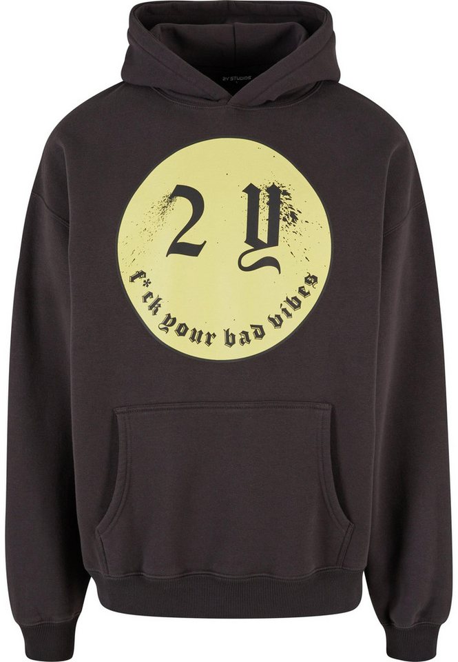 2Y Studios Kapuzensweatshirt 2Y Studios Herren Smiley Oversize Hoodie (1-tlg) von 2Y Studios