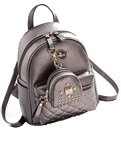 2chilly Kinder Damen Mädchen Rucksack Umhängetasche Model Milano (Champagne) von 2chilly