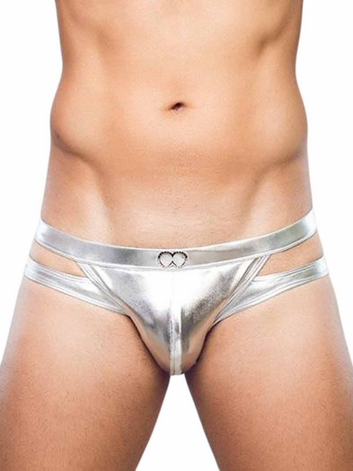 2eros Badehose 2Eros Metalux Swim Brief VB31 Swimwear Silver von 2eros