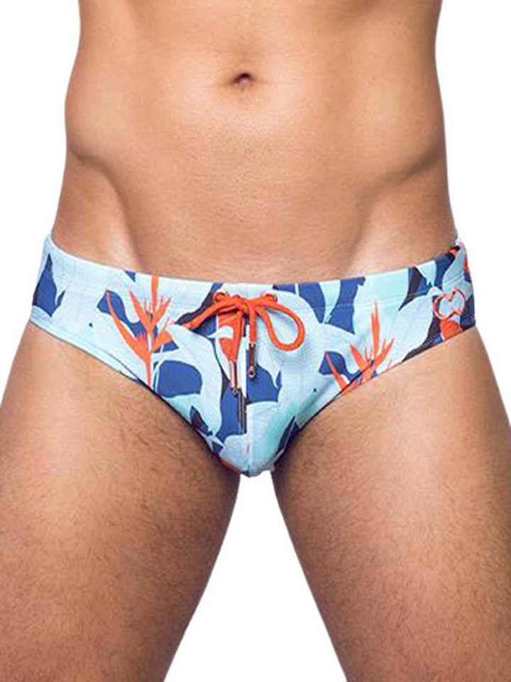 2eros Badehose 2Eros Print Swim Briefs V10 Caribbean Twist XL von 2eros