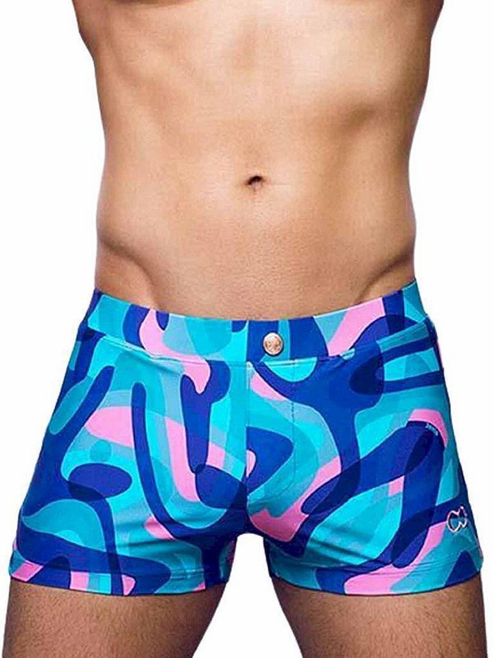 2eros Badehose 2Eros Print Swim Trunks V60 Kai Blue von 2eros
