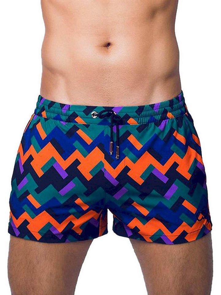 2eros Badeshorts 2Eros Print Swimshorts Euhedral Safari XL von 2eros