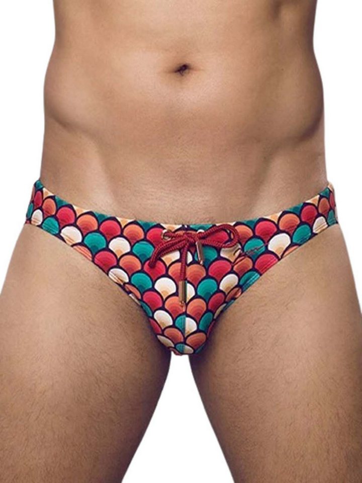 2eros Badehose 2Eros Print V20 Swim Briefs Swimwear Retro Red von 2eros