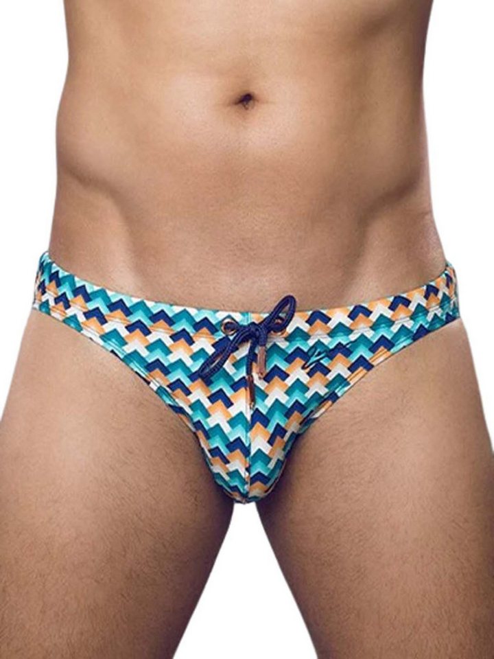 2eros Badehose 2Eros V20 Print Swim Brief Swimwear Chevy Blue von 2eros