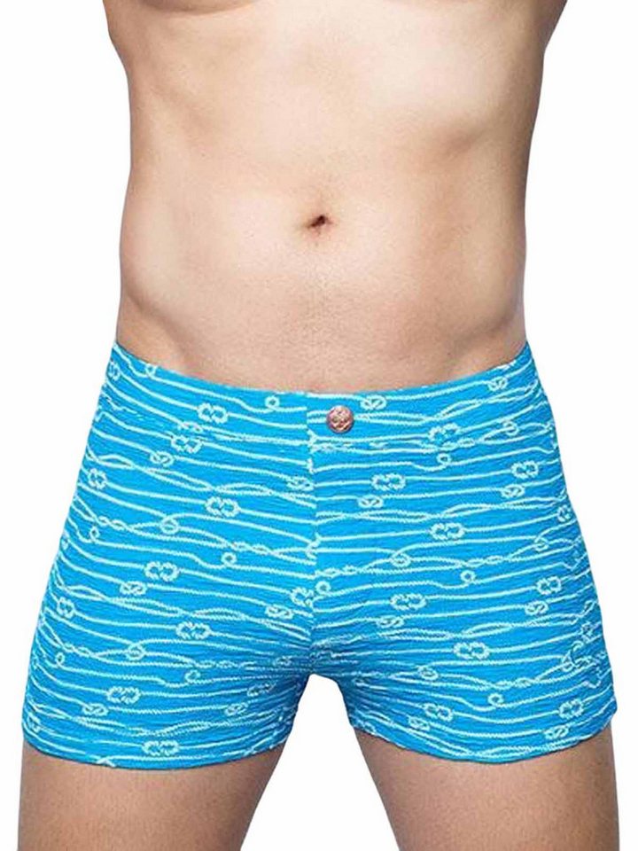 2eros Badehose 2Eros V20 Print Swim Trunk Swimwear Manrope Blue von 2eros