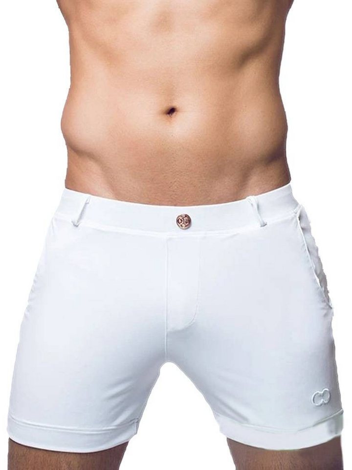 2eros Badeshorts 2Eros Bondi Bar Beach Swim Shorts White (Series 3) von 2eros