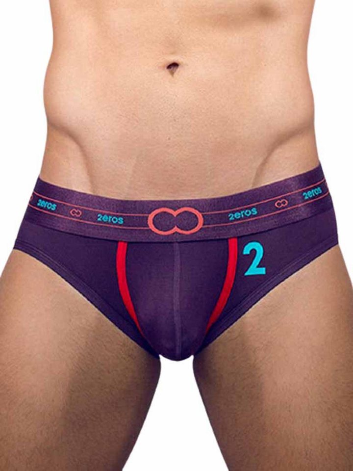 2eros Slip 2Eros 2-Series Brief Underwear Wine XS von 2eros