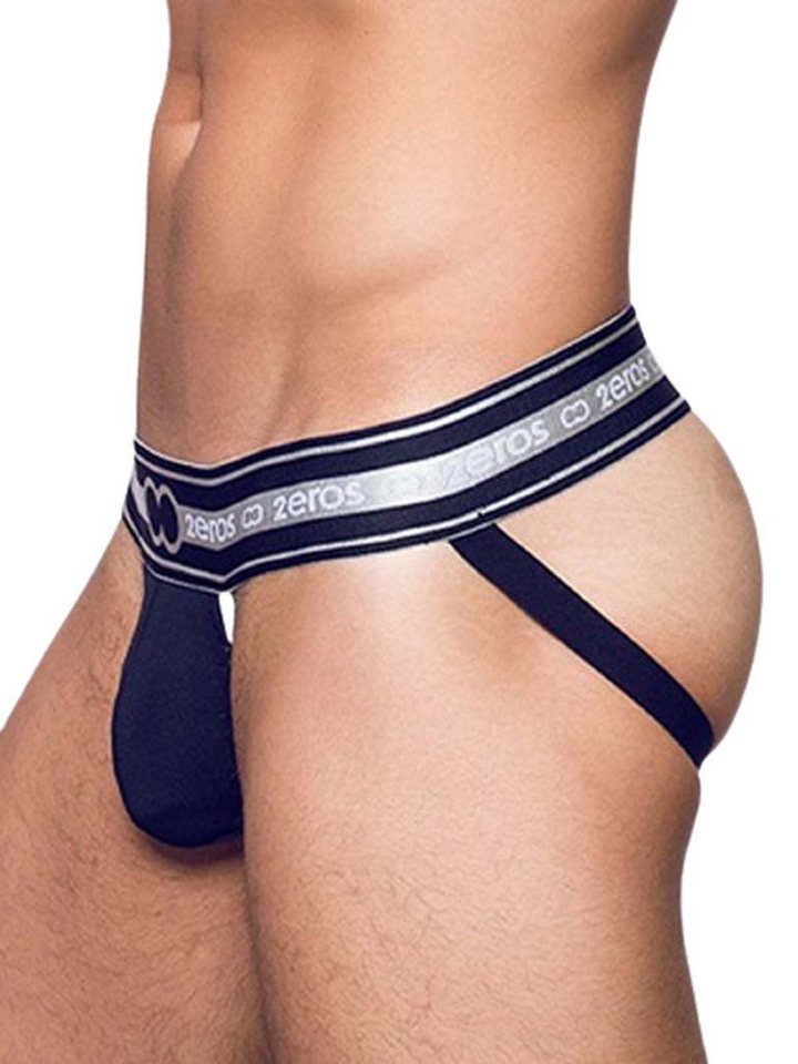 2eros String 2Eros Heracles Jockstrap Underwear Black XL von 2eros