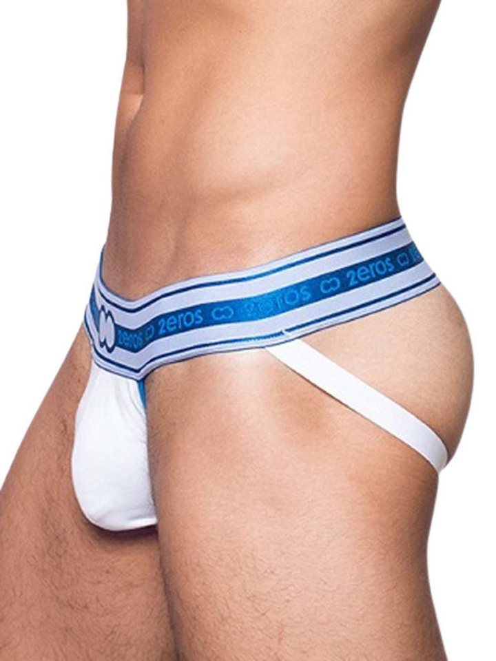 2eros String 2Eros Heracles Jockstrap Underwear White L von 2eros