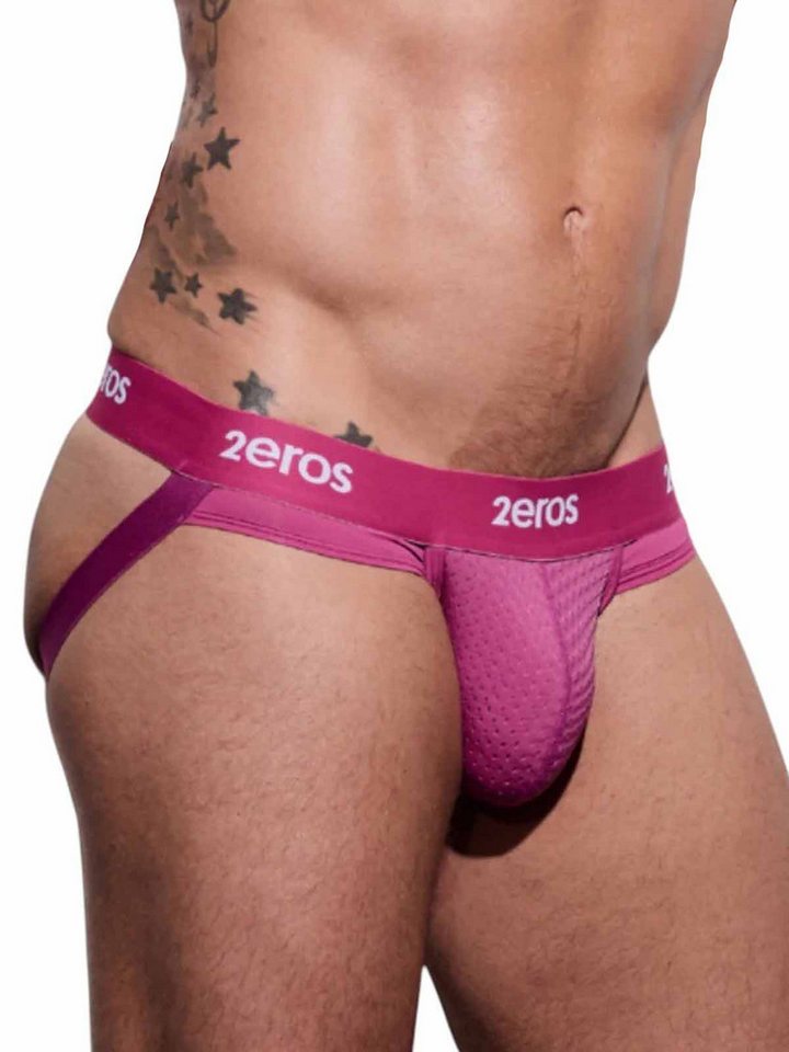 2eros String 2eros Aktiv NRG Jockstrap Underwear Fuchsia von 2eros