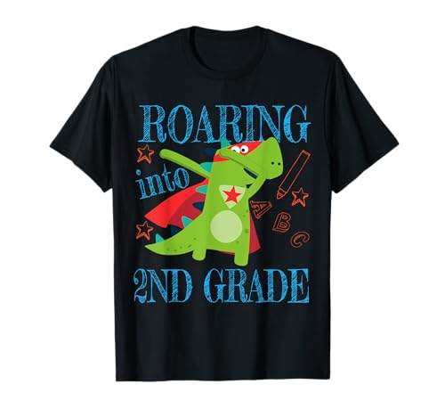 Zweite Klasse Zurück zur Schule Erster Tag Junge Mädchen T-Shirt von 2nd Grade Back To School & Co.