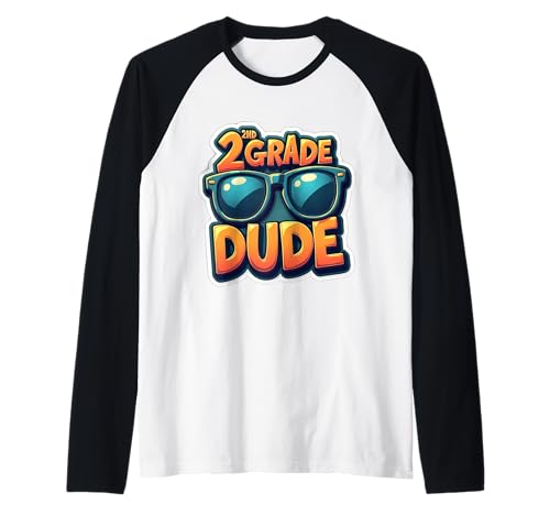2nd Grade Dude Second Grader Sonnenbrille Back to School Boys Raglan 2nd Grade Dude Second Grader Sonnenbrille Back to School Boys Raglan von 2nd Grade Dude Second Grader Products