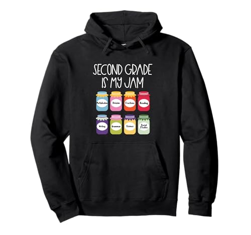Frauen Second Grade is My Jam Strawberry Second Grade Teacher Pullover Hoodie Frauen Second Grade is My Jam Strawberry Second Grade Teacher Pullover Hoodie von 2nd grade Back to School Vibes