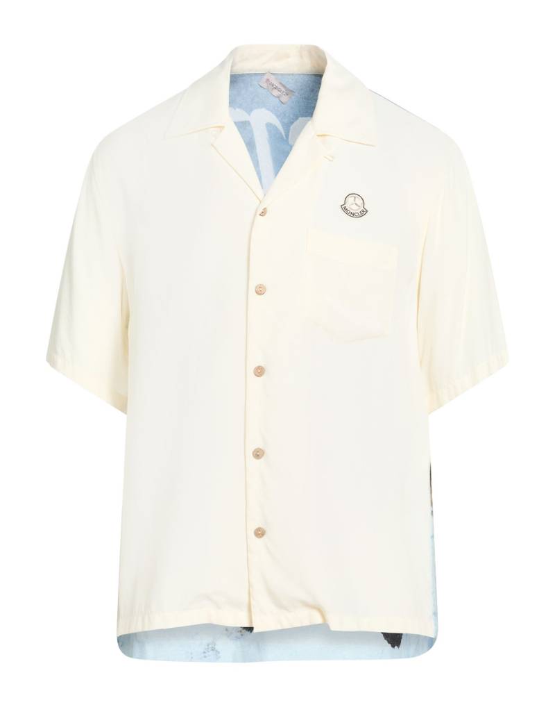 3 MONCLER x MERCEDES BENZ Hemd Herren Elfenbein von 3 MONCLER x MERCEDES BENZ