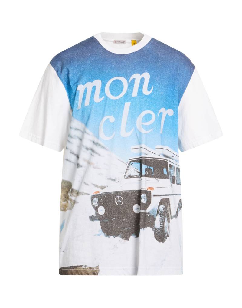 3 MONCLER x MERCEDES BENZ T-shirts Herren Blau von 3 MONCLER x MERCEDES BENZ