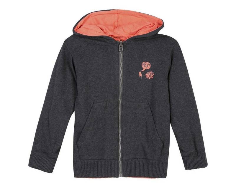 3 Pommes Strickjacke Strickjacke Sweatjacke 3 Pommes Jungen m Wendefunktion anthrazit (1-tlg., kein Set) von 3 Pommes