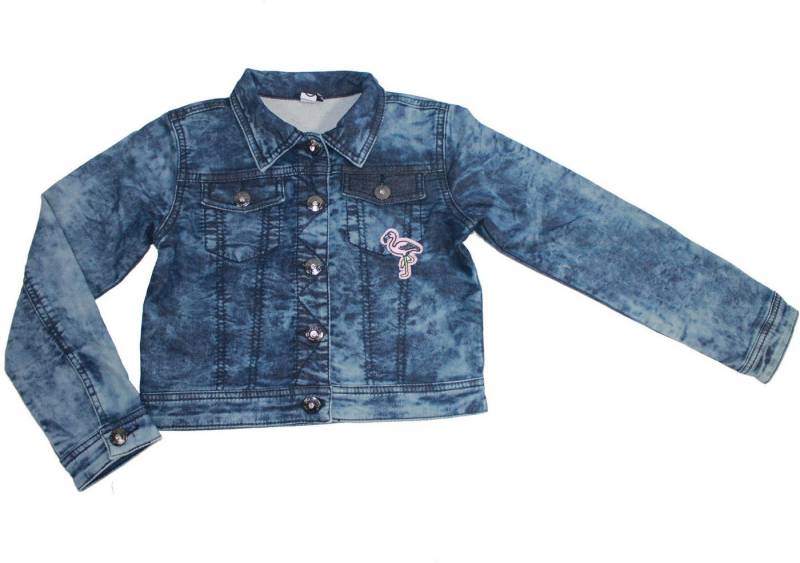 3 Pommes Sweatjacke Jacke Blouson 3 Pommes Mädchen Jeansjacke bleu grise (kein Set) von 3 Pommes