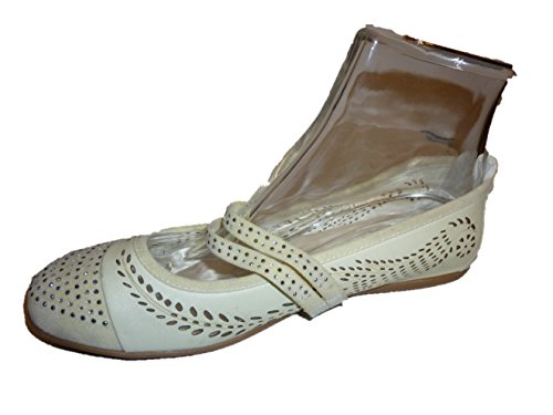 3-W-Hohenlimburg Pfiffige Ballerinas in orange oder beige, BAL102, Damenschuhe, Schuhe für Damen. Verschiedene Modelle. Topmodischer Trendschuh. (Beige, 40) von 3-W-Hohenlimburg