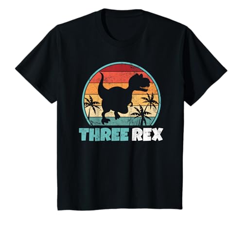 Three Rex Shirt Girl Boy | 3yr Old Bday 3 Rex Birthday T-Shirt Three Rex Shirt Girl Boy | 3yr Old Bday 3 Rex Birthday T-Shirt von 3 Yrs Old Bday Three Rex Dinosaurs Tees