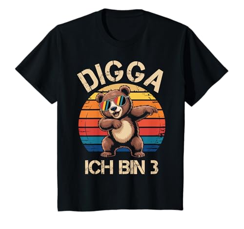 Kinder 3. Geburtstag Junge Geschenk Mädchen 3 Jahre Deko Lustiges T-Shirt von 3. Geburtstag Geschenk Junge Geschenkidee