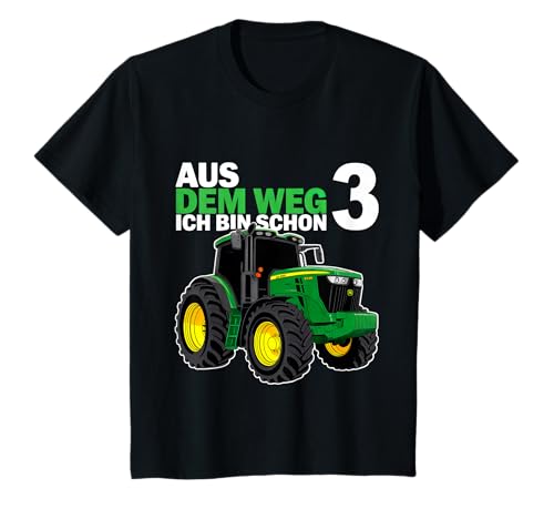 Kinder 3 . Geburtstag Traktor Trecker Dritten Geburtstag 3 Jahre T-Shirt von 3. Geburtstag Geschenke Kinder