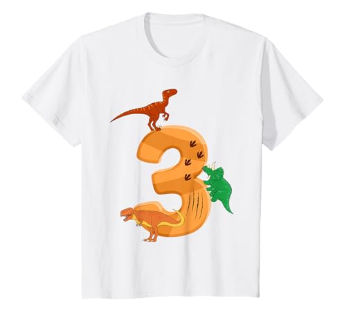 Kinder 3. Geburtstag Junge Mädchen 3 Jahre 2022 Lustig Geschenk T-Shirt von 3. Geburtstag Mädchen 3. Geburtstag Deko Junge