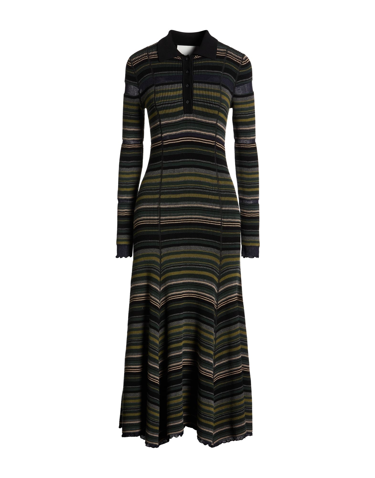 3.1 PHILLIP LIM Midi-kleid Damen Dunkelgrün von 3.1 PHILLIP LIM