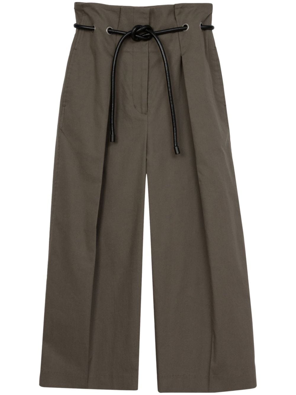 3.1 Phillip Lim Cropped-Hose mit weitem Bein - Grün von 3.1 Phillip Lim