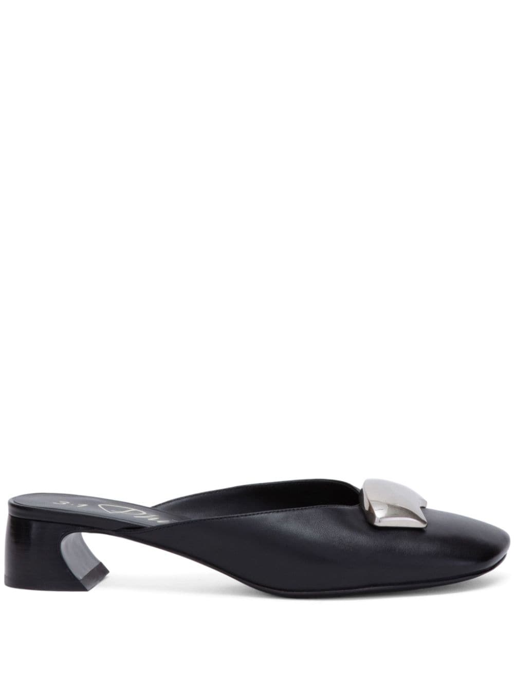 3.1 Phillip Lim ID Mules 35mm - Schwarz von 3.1 Phillip Lim