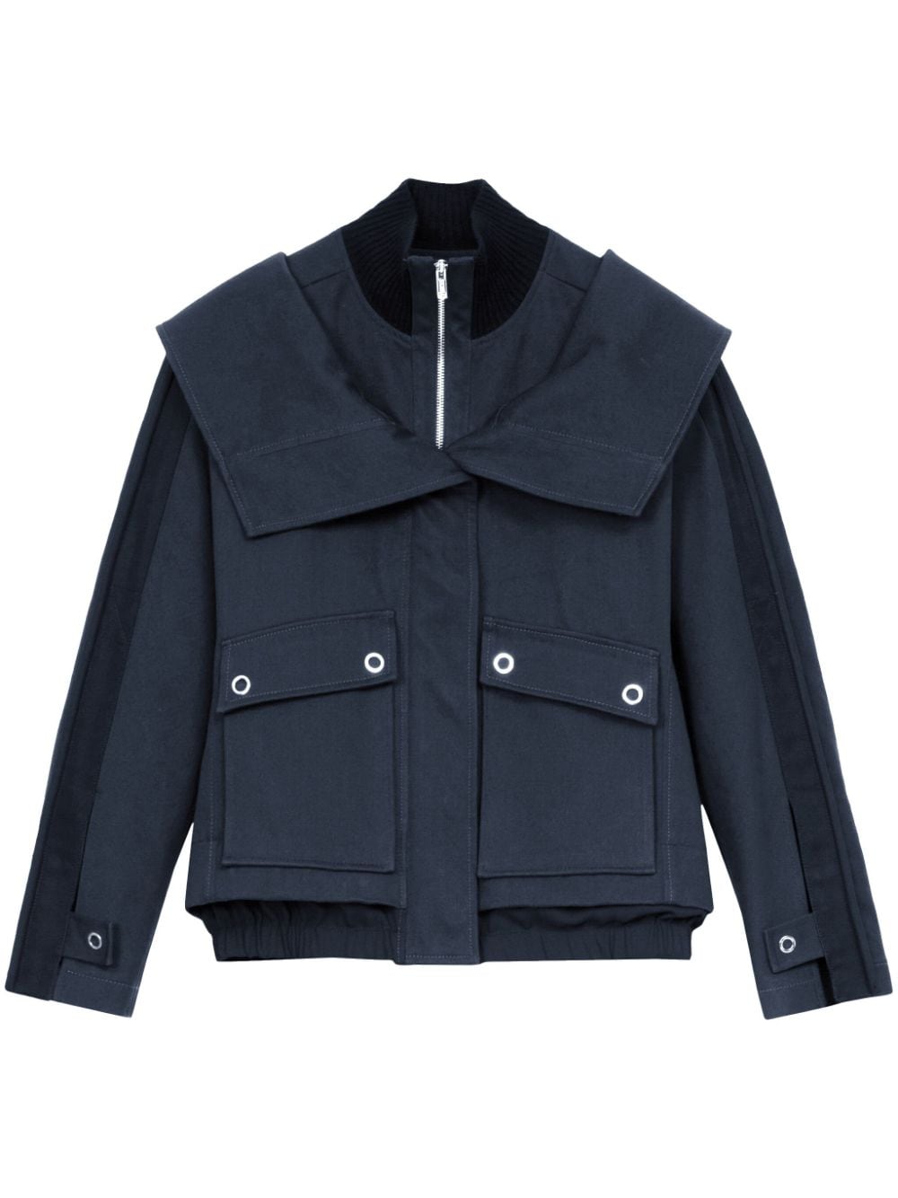 3.1 Phillip Lim Jacke im Utility-Look - Blau von 3.1 Phillip Lim