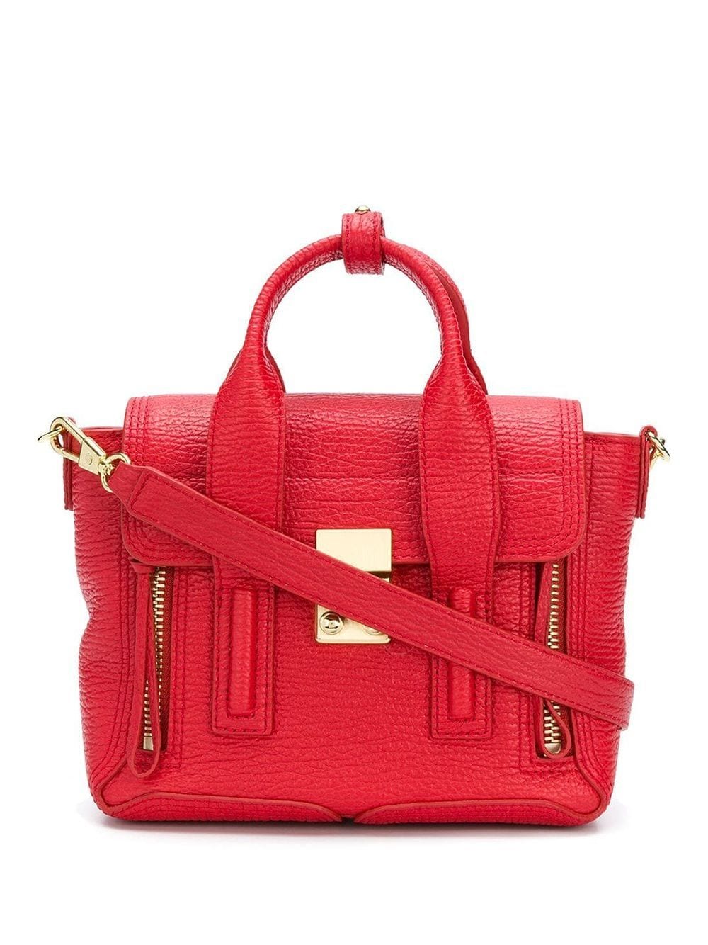 3.1 Phillip Lim Mini 'Pashli' Umhängetasche - Rot von 3.1 Phillip Lim