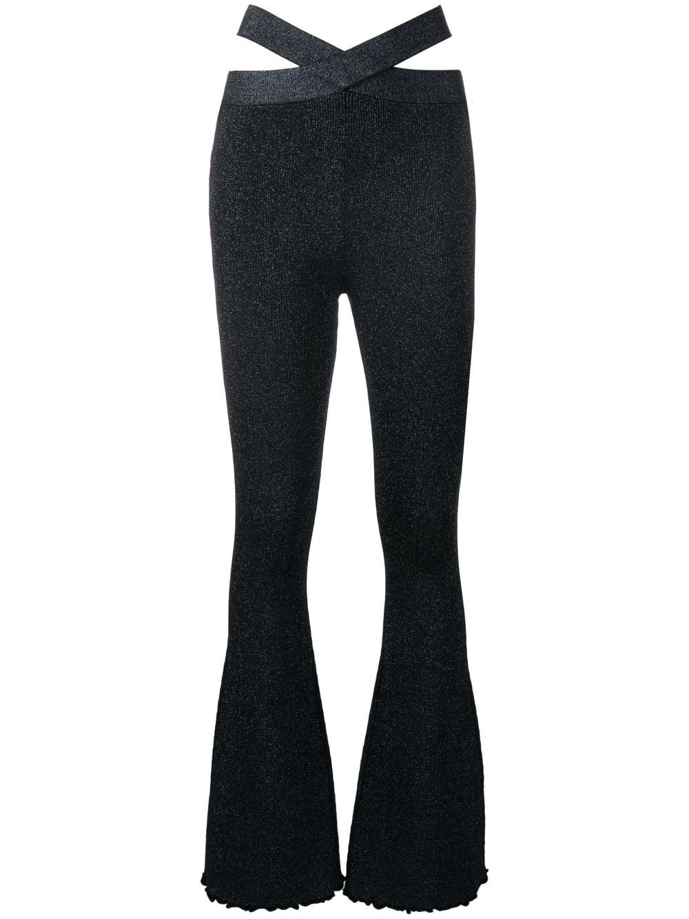 3.1 Phillip Lim Weite Hose mit Cut-Outs - Schwarz von 3.1 Phillip Lim