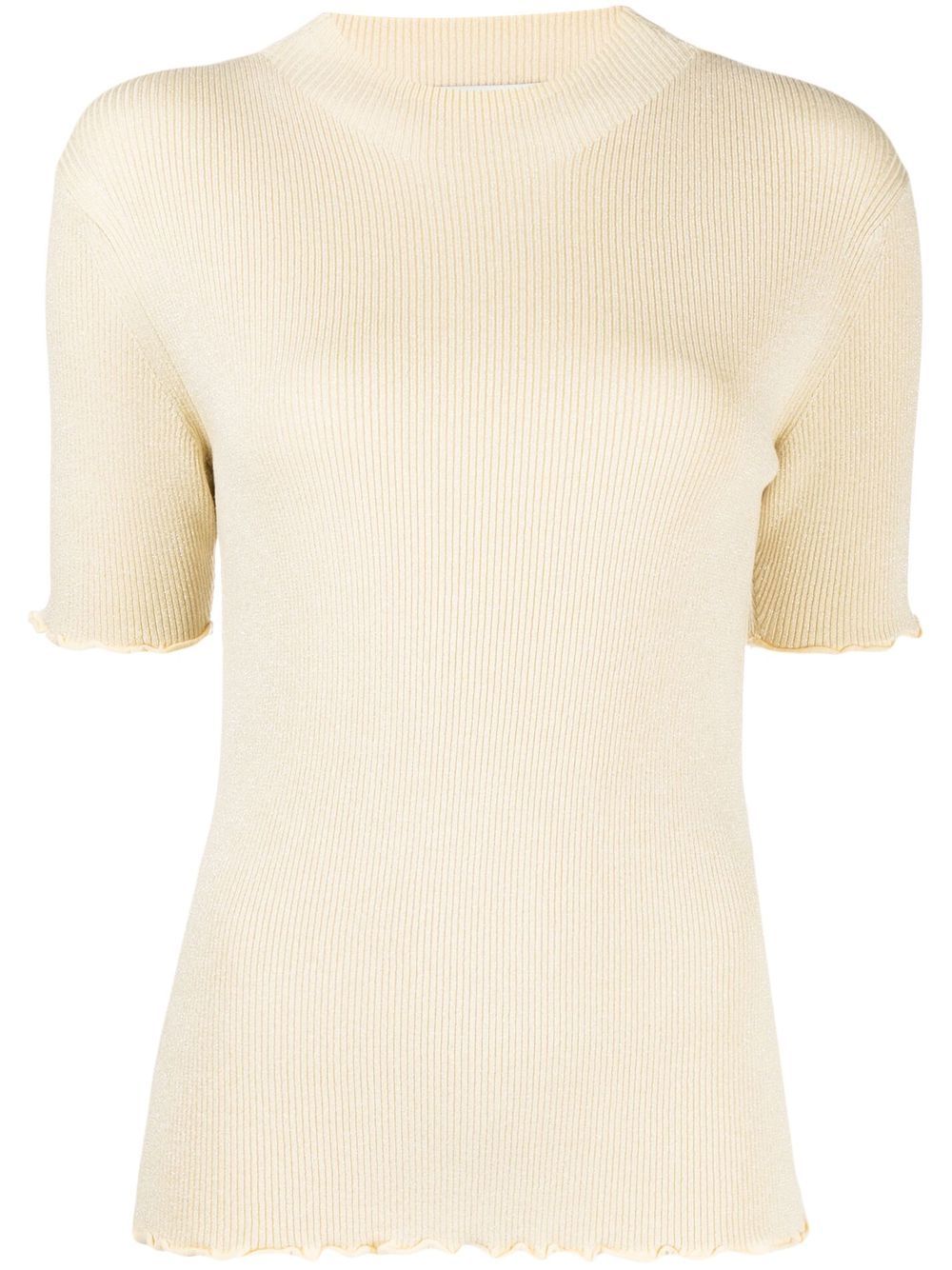 3.1 Phillip Lim Geripptes Strickoberteil - Nude von 3.1 Phillip Lim