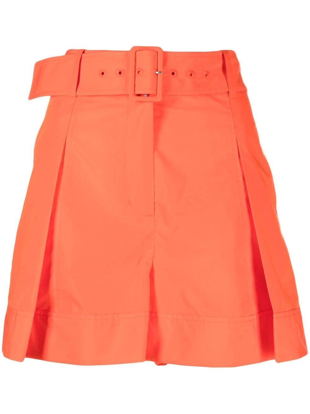 3.1 Phillip Lim Bundfaltenshorts mit Gürtel - Orange von 3.1 Phillip Lim