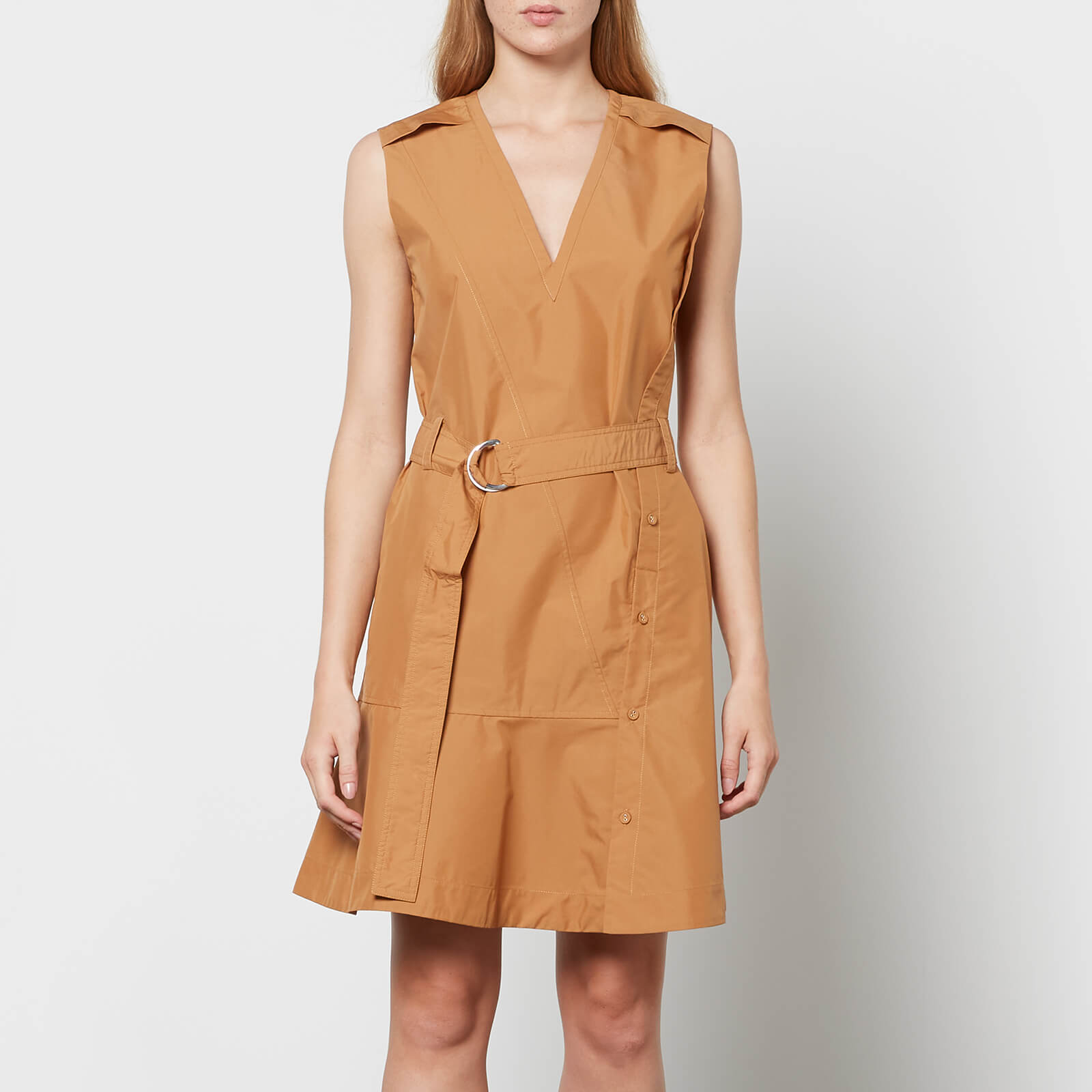 3.1 Phillip Lim Women's Cotton Poplin Mini Dress - Ochre - US 6/UK 10 von 3.1 phillip lim