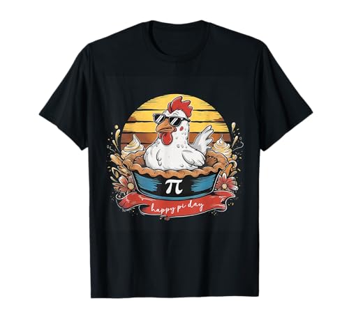 Lustiger Chicken Pot Pi Day Pie Math Lover 3.14 für Frauen T-Shirt Lustiger Chicken Pot Pi Day Pie Math Lover 3.14 für Frauen T-Shirt von 3.14 Chicken Pot Pi Funny Math Teacher Tee