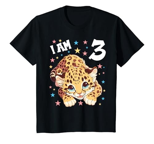 Kinder 3 Jahre alt Leoparden Leopard 3. Geburtstag T-Shirt Kinder 3 Jahre alt Leoparden Leopard 3. Geburtstag T-Shirt von 3.Geburtstag Leoparden Leopard Junge Mädchen Shop
