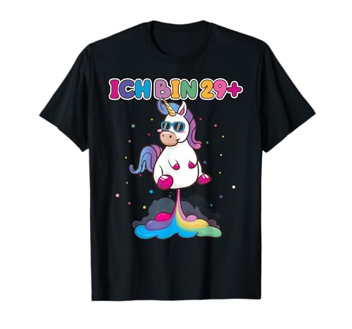 30 Geburtstag Frauen Männer Deko Geschenk Einhorn 30 Jahre T-Shirt von 30 Jahre Deko Geschenkidee 30 Geburtstag Outfit