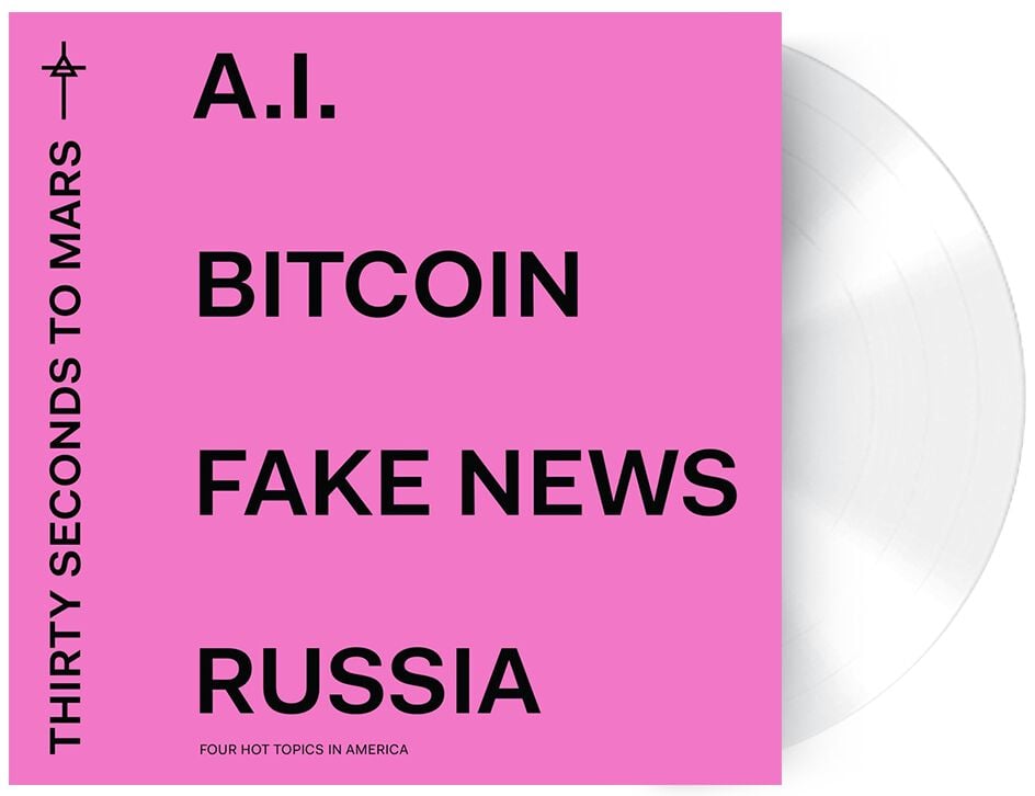 America von 30 Seconds To Mars - LP (Coloured, Standard) von 30 Seconds To Mars