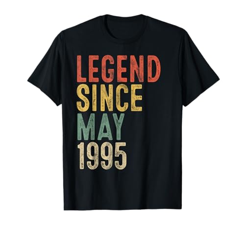 Legend 1995 30. Geburtstag Geschenke für Männer Frauen 30 Jahre alt T-Shirt Legend 1995 30. Geburtstag Geschenke für Männer Frauen 30 Jahre alt T-Shirt von 30 Year Old Bday Gift Idea Store