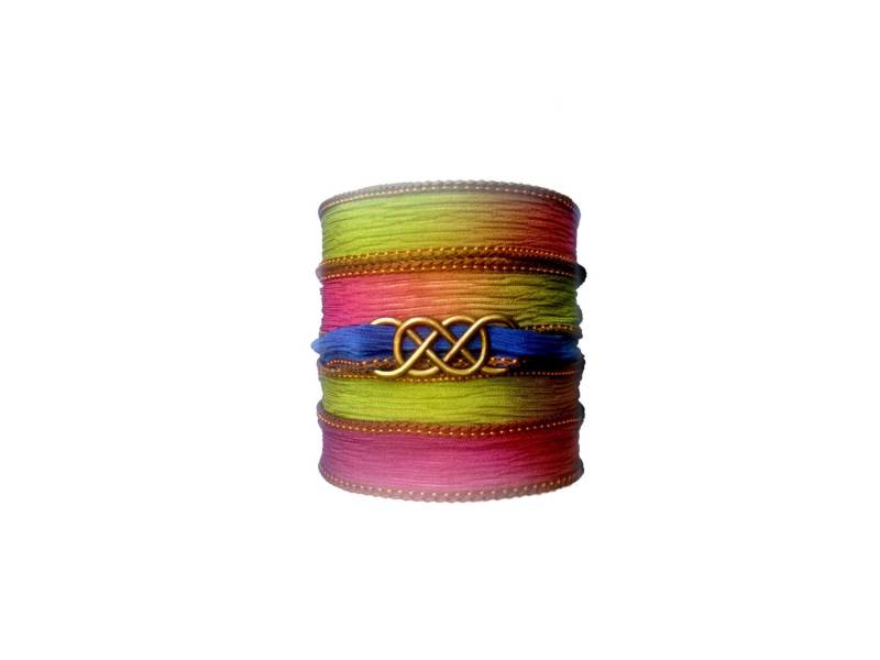 Infinity Seidenarmband von 30andHappy