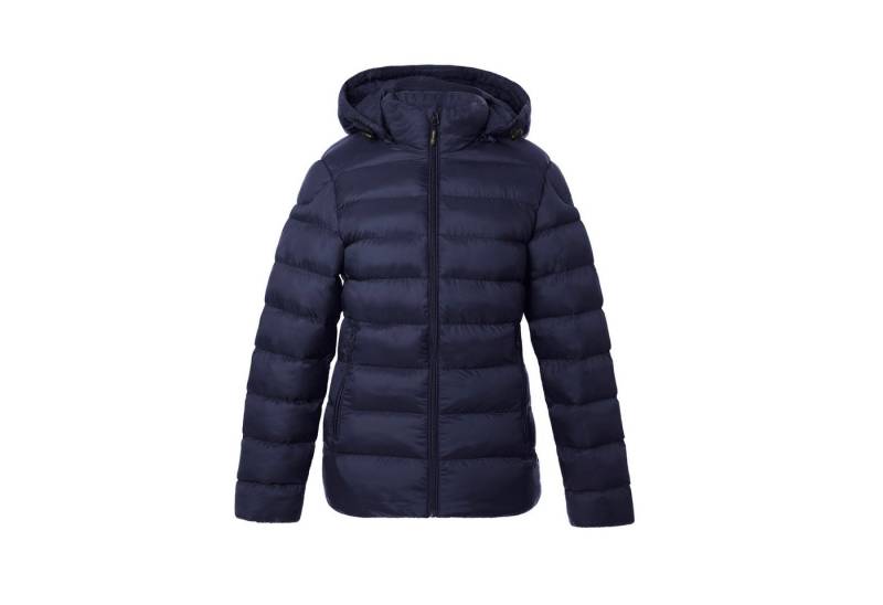 30seven Steppjacke beheizte Steppjacke mit verstellbarer Kapuze - Marineblau 7,4V Set inkl. Powerbank & Ladegerät von 30seven